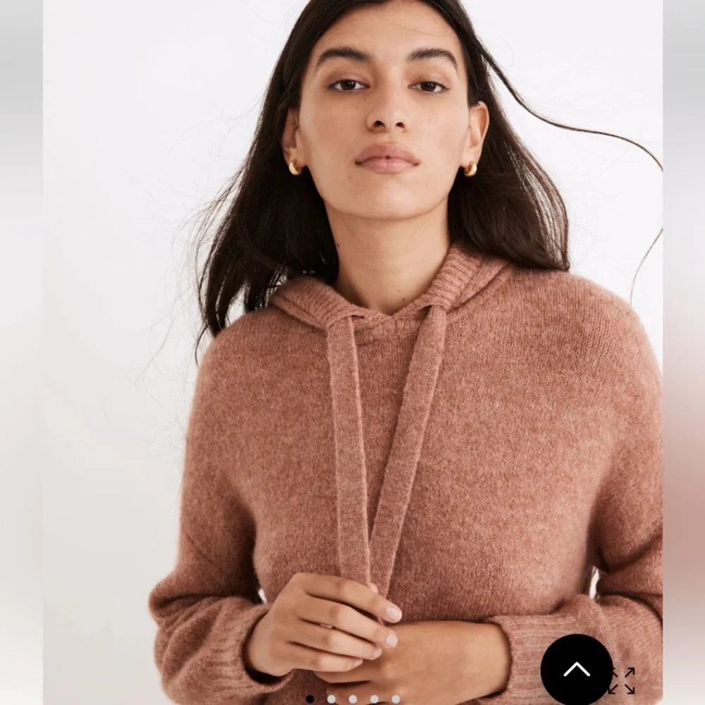 NWT Madewell Women's Wilmington Sweater Hoodie - Picture 2 of 12